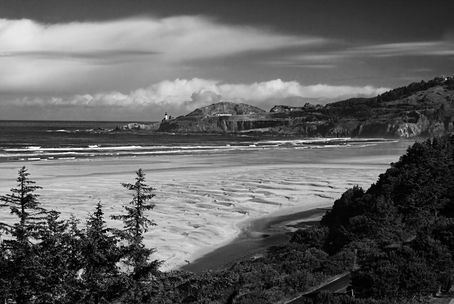 Heceta Lighthouse #9 BW